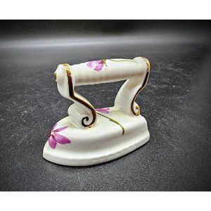 Hammersley Miniature Victorian Iron Handpainted Flowers Fine Bone China England